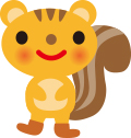 リスのイラスト